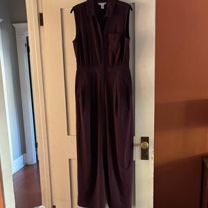 Athleta Rich Maroon Jumpsuit
